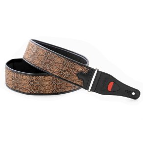 RightOn! Cordoba Brown Guitar Strap